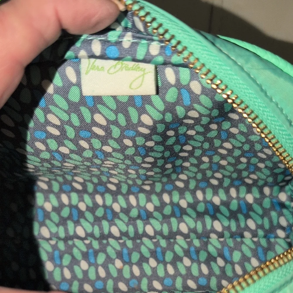 Vera Bradley Aqua Cosmetic Bag